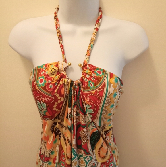 NWT🎁FREE GIFT INCLUDED🎁Maxi, Push-Up Pads Bra, Stretchable Strap Halter Neck - Picture 7 of 12